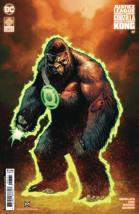 Justice League vs. Godzilla vs. Kong 7 Comic Christian Duce Foil Variant DC Comics 2024