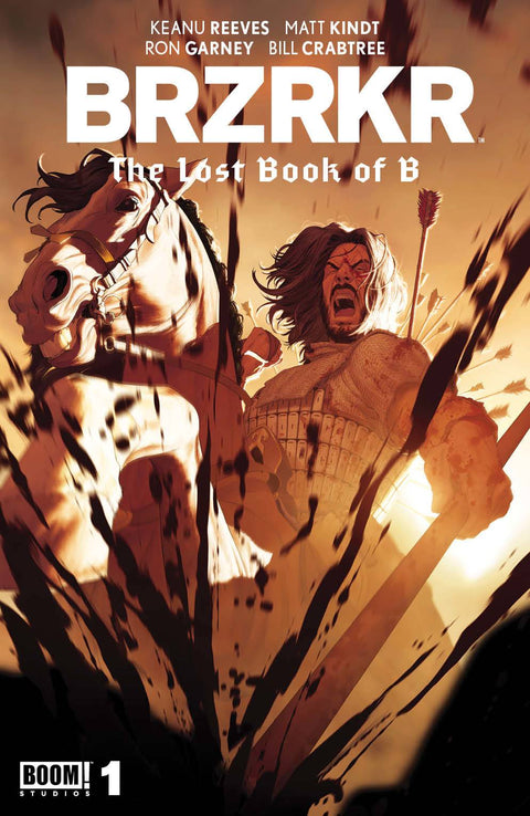 BRZRKR: The Lost Book of B 1 Comic Mattia De Lulis Variant Boom! Studios 2024