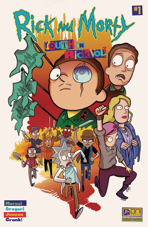 Rick And Morty Youth In Rickvolt 1 Comic Gregori Oni Press 2024