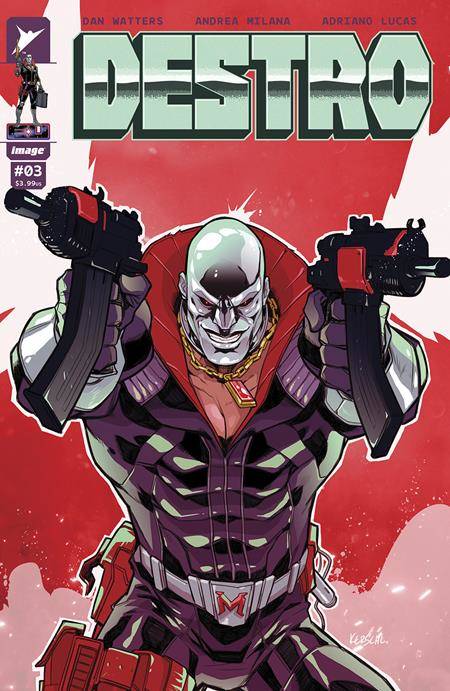 Destro 3 Comic Karl Kerschl Variant Image Comics 2024