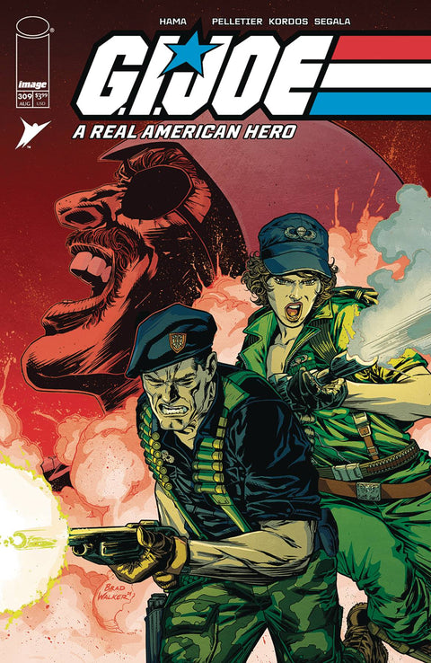 G.I. Joe: A Real American Hero 2023 (Image) 309 Comic 1:10 Brad Walker Variant Image Comics 2024