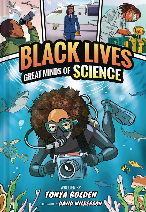 BLACK LIVES GREAT MINDS OF SCIENCE GN (C: 0-1-0) ABRAMS FANFARE