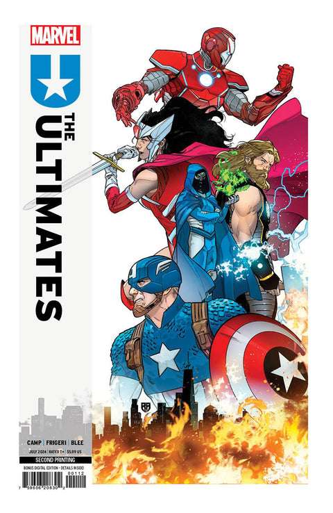 The Ultimates, Vol. 6 1 Comic 2nd Printing Marvel Comics 2024