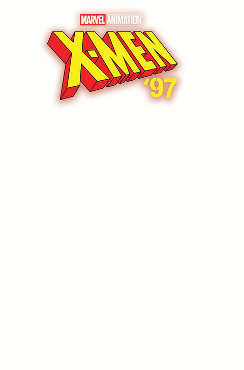 X-Men '97 1 Comic 3rd Printing Blank Variant Marvel Comics 2024