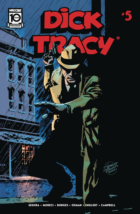 Dick Tracy (Mad Cave) 5 Comic Cvr A Geraldo Borges Mad Cave 2024