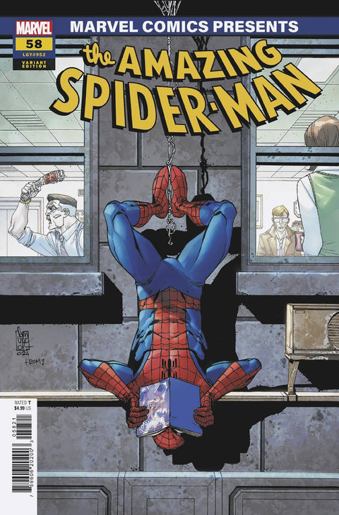 The Amazing Spider-Man, Vol. 6 58 Comic Camuncoli Marvel Comics Presents Variant Marvel Comics 2024