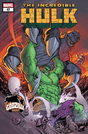 The Incredible Hulk, Vol. 4 17 Comic Andrei Bressan Godzilla Marvel Comics 2024