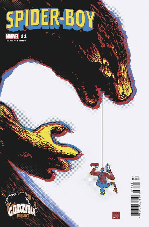 Spider-Boy, Vol. 1 11 Comic Lee Garbett Godzilla Variant Marvel Comics 2024