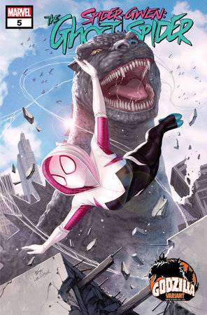 Spider-Gwen: Ghost-Spider, Vol. 2 5 Comic InHyuk Lee Godzilla Variant Marvel Comics 2024