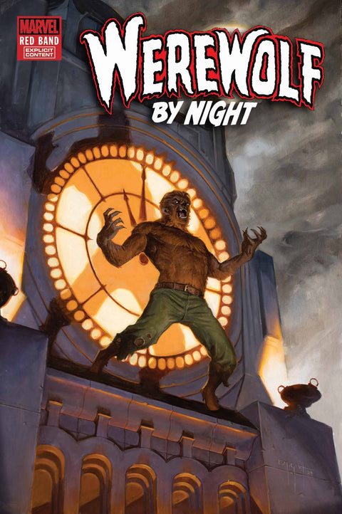 Werewolf By Night: Red Band 2 Comic E.M. Gist Regular Marvel Comics 2024