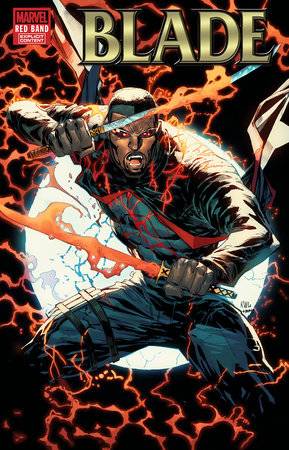 Blade: Red Band 1 Comic Ken Lashley Foil Variant Marvel Comics 2024