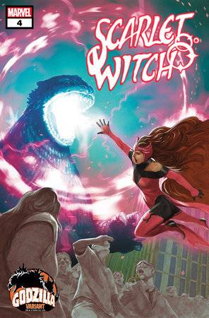 Scarlet Witch, Vol. 4 4 Comic Mitsuhiro Arita Godzilla Variant Marvel Comics 2024