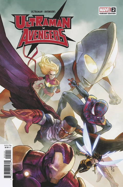 Ultraman X The Avengers 2 Comic Francesco Mobili Variant Marvel Comics 2024