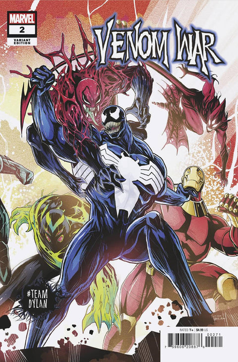 Venom War 2 Comic Luciano Vecchio Team Dylan Variant Marvel Comics 2024