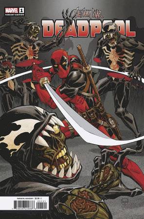 Venom War: Deadpool 1 Comic Dave Johnson Marvel Comics 2024