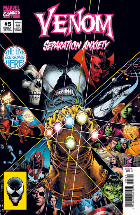 Venom: Separation Anxiety, Vol. 2 5 Comic Paulo Siqueira Homage Variant Marvel Comics 2024