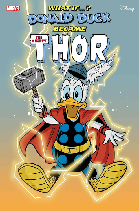 What If...? Donald Duck Became Thor 1 Comic Phil Noto Variant Marvel Comics 2024