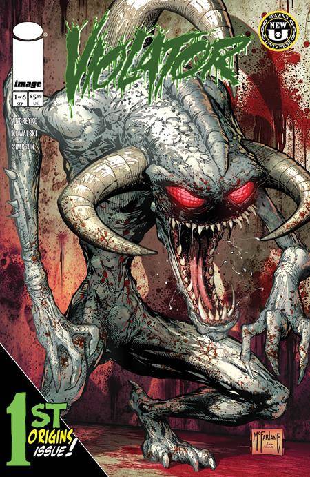 Spawn: Violator 1 Comic Todd McFarlane Image Comics 2024