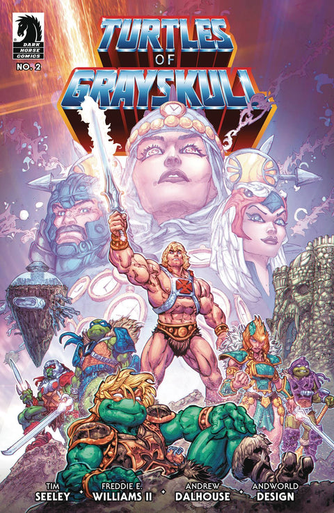 Masters of the Universe / Teenage Mutant Ninja Turtles: Turtles of Grayskull 2 Comic Freddie Williams II Regular Dark Horse Comics 2024