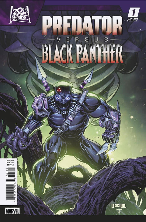 Predator vs. Black Panther 1 Comic Ken Lashley Variant Marvel Comics 2024