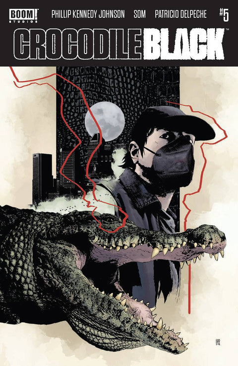 Crocodile Black 5 Comic Andrea Sorrentino Regular Boom! Studios 2024