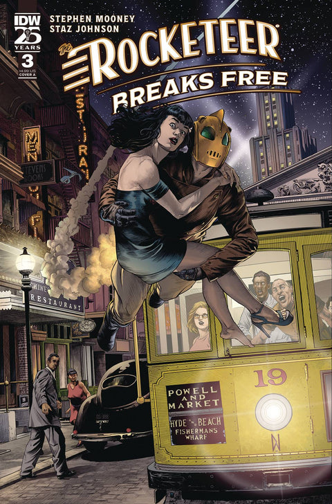 The Rocketeer: Breaks Free 3 Comic Doug Wheatley Regular IDW Publishing 2024