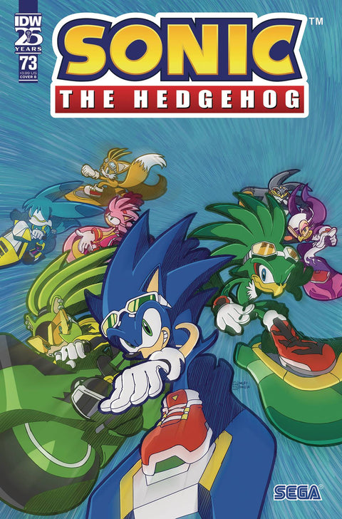 Sonic the Hedgehog, Vol. 3 73 Comic Nathalie Fourdraine IDW Publishing 2024