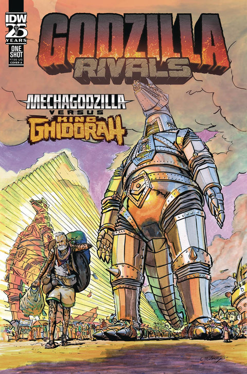 Godzilla Rivals: Mechagodzilla Vs. King Ghidorah 1 Comic Casey Maloney Regular IDW Publishing 2024