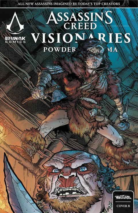 Assassin's Creed Visionaries: Powder - Decima 1 Comic Chris Johnson Variant Massive 2024