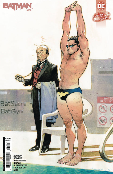 Batman, Vol. 3 151 Comic Olivier Coipel Swimsuit Variant DC Comics 2024