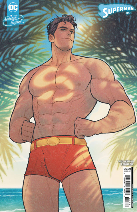 Superman, Vol. 6 17 Comic Elizabeth Torque Swimsuit Variant DC Comics 2024