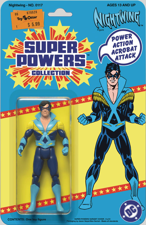 Nightwing, Vol. 4 117 Comic Alex Saviuk & Jason Geyer Action Figure Variant DC Comics 2024