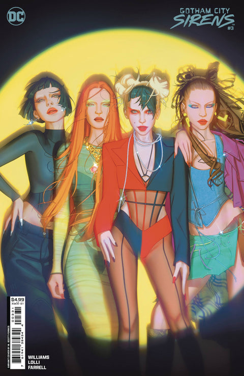 Gotham City Sirens, Vol. 2 3 Comic W. Scott Forbes Variant DC Comics 2024