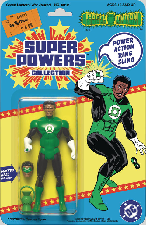 Green Lantern: War Journal 12 Comic Alex Saviuk & Jason Geyer Action Figure Variant DC Comics 2024