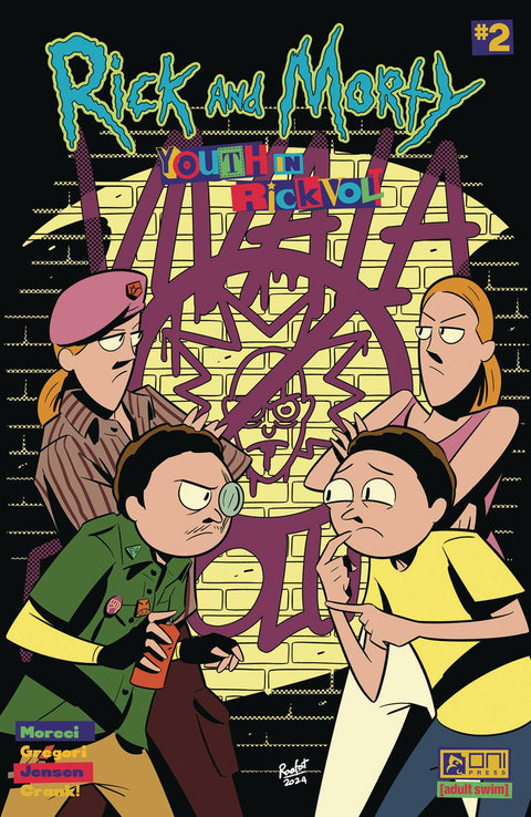 Rick and Morty: Youth In Rickvolt 2 Comic Ahmed Raafat Oni Press 2024