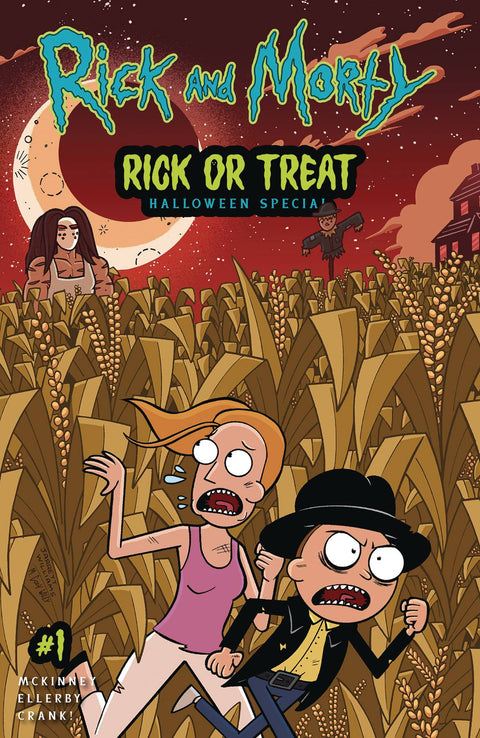 Rick and Morty: Rick or Treat Halloween Special 1 Comic Jarrett Williams Variant Oni Press 2024