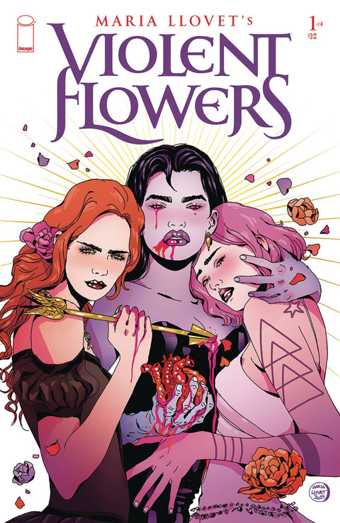 Violent Flowers 1 Comic Maria Llovet Regular Image Comics 2024