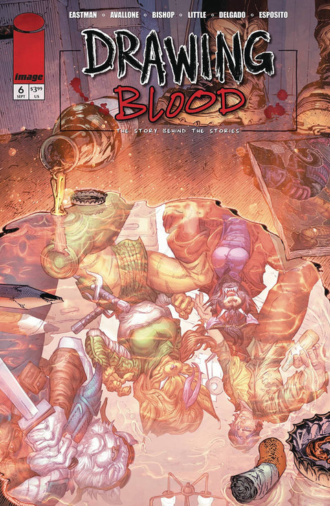 Drawing Blood 6 Comic Freddie Williams II Image Comics 2024