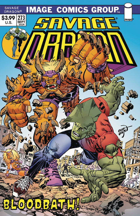 Savage Dragon, Vol. 2 273 Comic Erik Larsen Variant Image Comics 2024