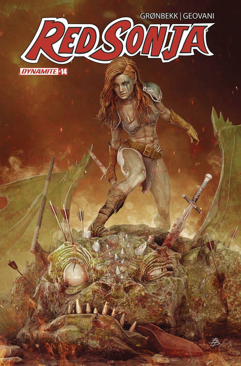 Red Sonja, Vol. 7 (Dynamite Entertainment) 14 Comic Björn Barends Variant Dynamite Entertainment 2024