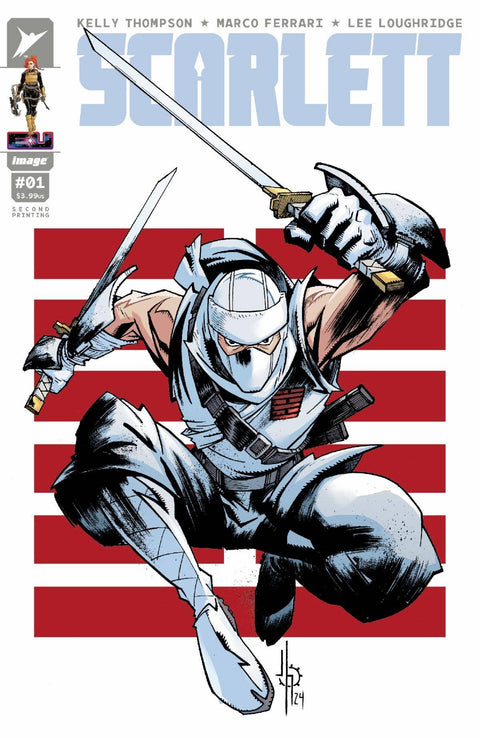 Scarlett (Image Comics) 1 Comic 2nd Printing Howard Storm Shadow Variant Image Comics 2024