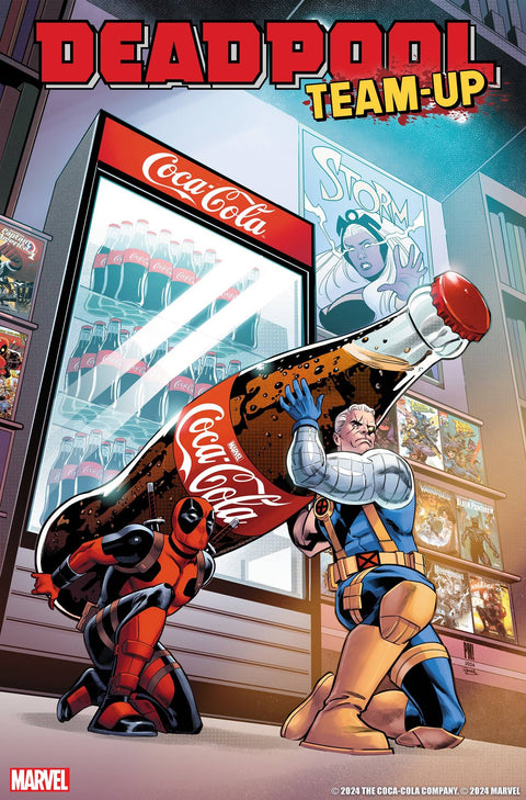 Deadpool Team-Up 1 Comic Paco Medina Marvel & Coca-Cola Variant Marvel Comics 2024