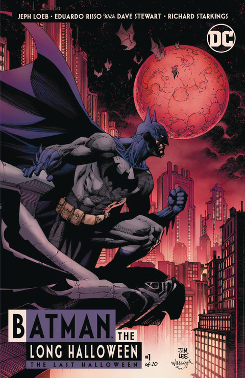 Batman: The Long Last Halloween 1 Comic Jim Lee Variant DC Comics 2024