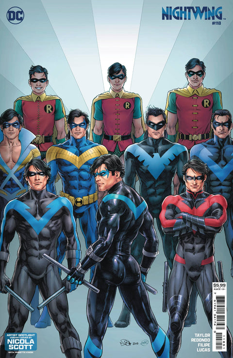 Nightwing, Vol. 4 118 Comic Nicola Scott Variant DC Comics 2024