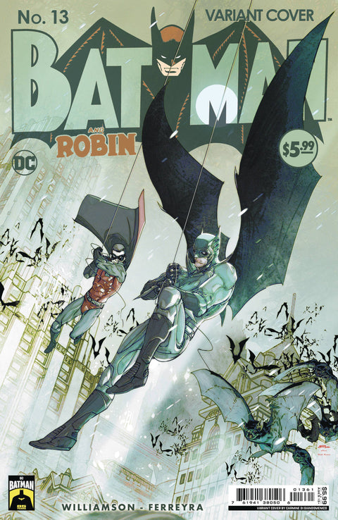 Batman and Robin, Vol. 3 13 Comic Chris Samnee Batman 85th Anniversary Variant DC Comics 2024