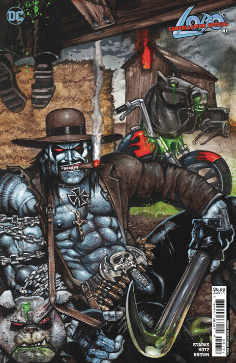 Lobo Cancellation Special 1 Comic Simon Bisley After Dark Polybag Variant DC Comics 2024