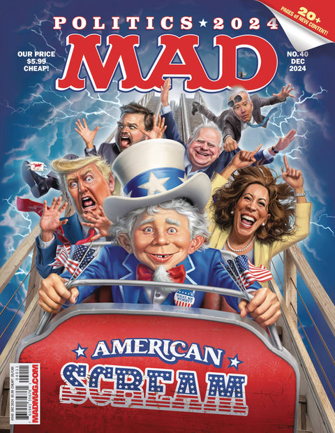 Mad Magazine 40 Magazine  DC Comics 2024