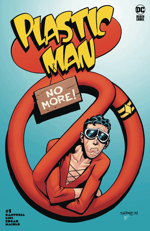 Plastic Man No More! 1 Comic Chris Samnee Variant DC Comics 2024