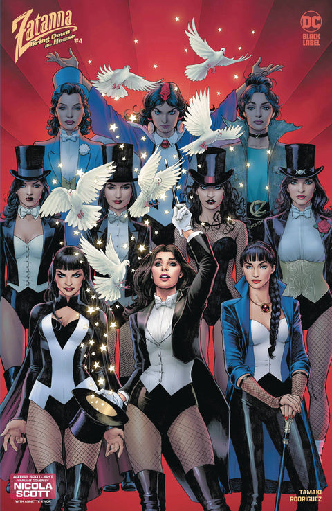 Zatanna: Bring Down The House 4 Comic Nicola Scott Variant DC Comics 2024