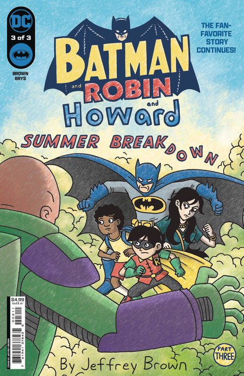 Batman and Robin and Howard: Summer Breakdown 3 Comic  DC Comics 2024